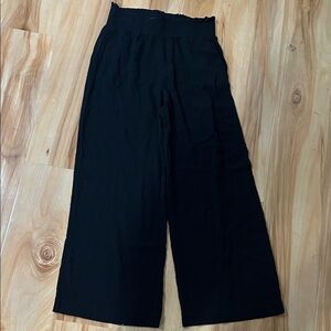 Abercrombie & Fitch Black Elastic Waist Pants